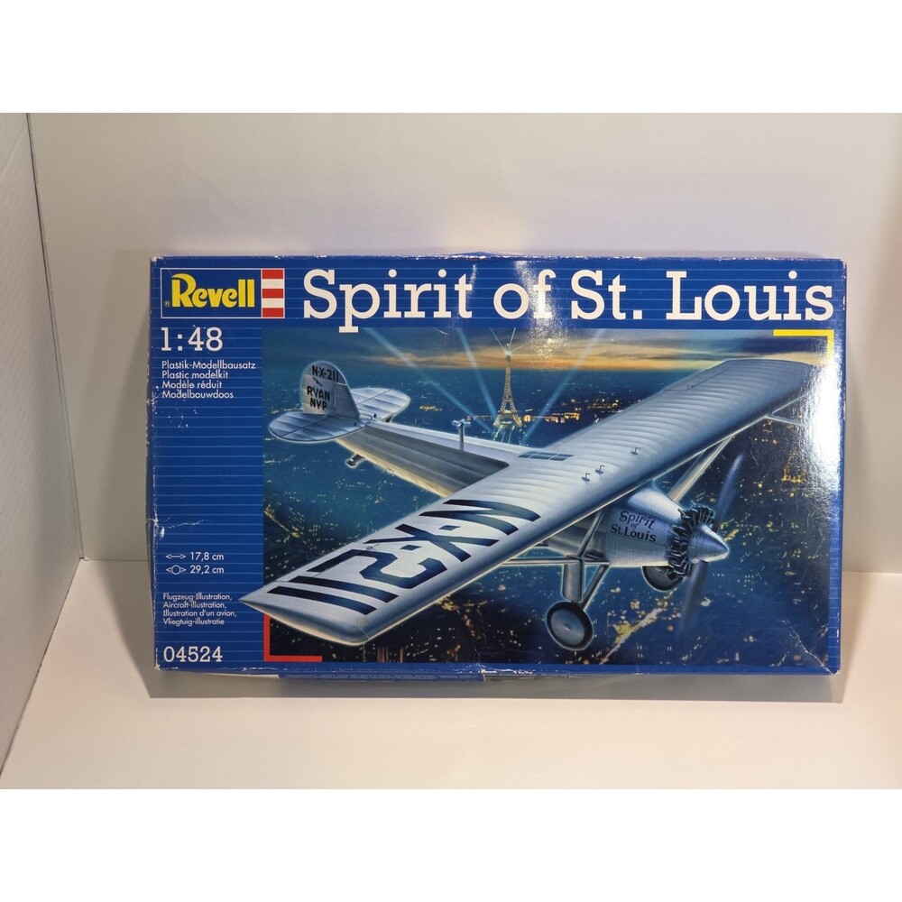 Revell Spirit of St. Louis Airplane Aircraft 1:48 Model Kit #85-5244 NEW